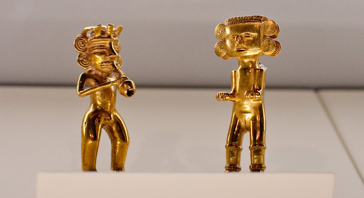 Goldfigurines